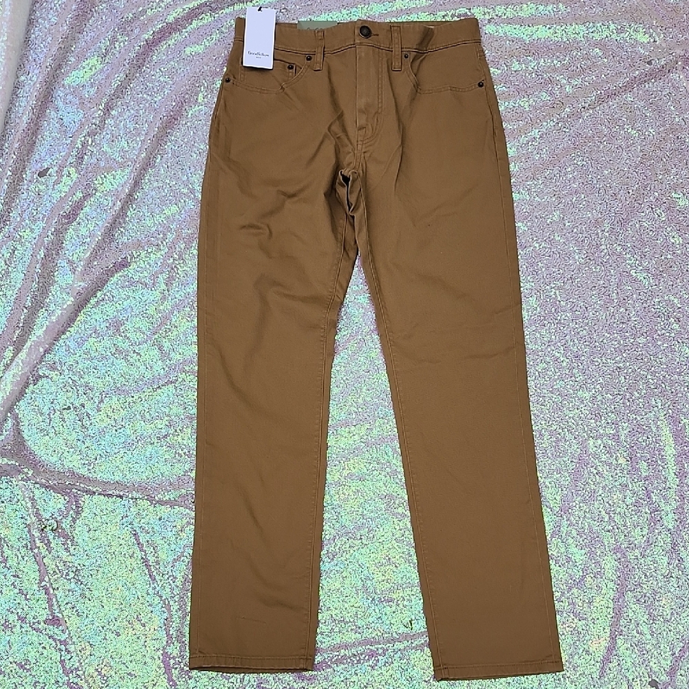 GOODFELLOW Light Brown 5 Pocket Pant 30x32 NWT!!